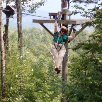 Experience Outdoors - Zipping. Photo by Experience Outdoors - Ziplining Near Me - Lake Placid, New York