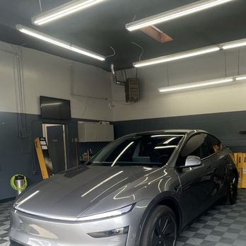 AD Window Tinting - Tesla Model Y Xpel XR Plus Tint - Home Window Tinting Near Me - Santa Monica, California