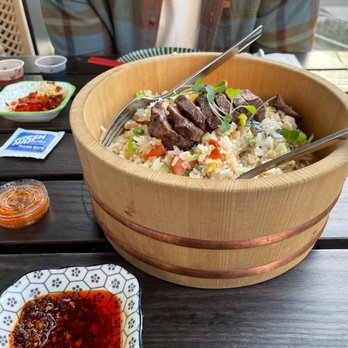Dumpling Time Thrive City - American Wagyu Fried Rice | ig: @jlr.eats - Noodles Near Me - San Francisco, California Dumpling Time Thrive City - American Wagyu Fried Rice | ig: @jlr.eats - Noodles Near Me - San Francisco, California
