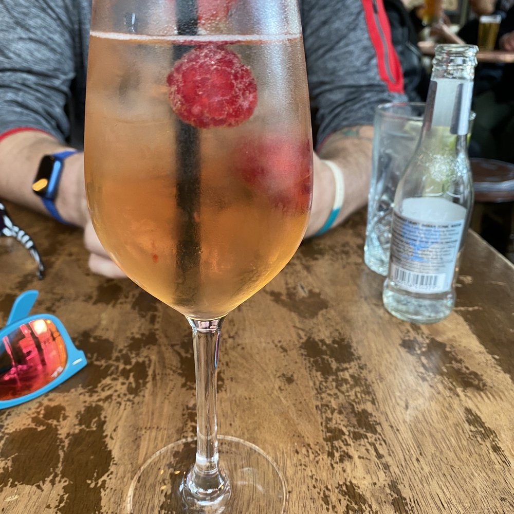 Pretty little cocktail called Roseanne.