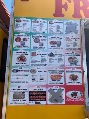 Menu photo 4 La Preferida Melbourne, FL