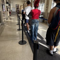 US Post Office - Smh. No matter what time of day SERVICE IS HORRIBLE. Line always long. Only one person at counter. Unreal. They need to address issues.