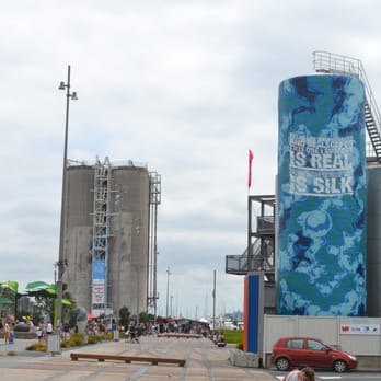Silo Park - Looking along promenade - Local Flavor Near Me - Auckland, AUK Silo Park - Looking along promenade - Local Flavor Near Me - Auckland, AUK