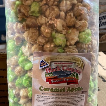 Black Canyon Gourmet Popcorn - Carmel Apple (seasonal flavor) - Popcorn Shops Near Me - Kuna, Idaho Black Canyon Gourmet Popcorn - Carmel Apple (seasonal flavor) - Popcorn Shops Near Me - Kuna, Idaho