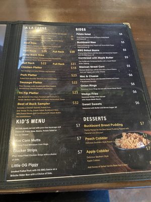 Menu photo 6 Buckboard's Barbecue & Brew El Cajon, CA