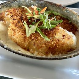 Baked scallops au gratin (appetizer) Baked scallops au gratin (appetizer)