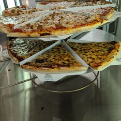 Casey's - No pepperoni EVER. People out here are strange.