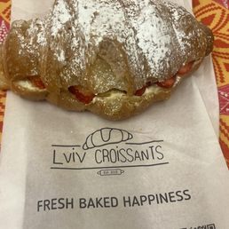 Strawberry & Mascarpone Croissant Strawberry & Mascarpone Croissant