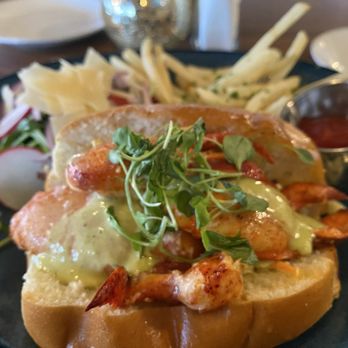 Off The Hook - Their lobster roll is delicious and fairly priced!  So meaty! - Seafood Near Me - Los Alamitos, California