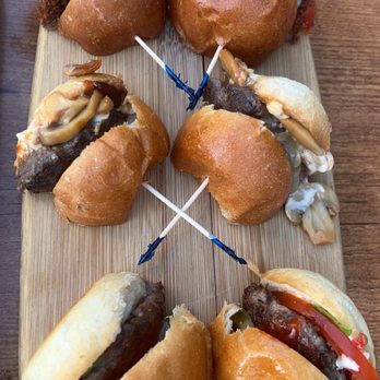 On a Roll Sushi & Sliders - Night Moves (fried chicken), Slow Ride (beef), and Hot Blooded (lamb) - Sushi Bars Near Me - Windsor, Ontario On a Roll Sushi & Sliders - Night Moves (fried chicken), Slow Ride (beef), and Hot Blooded (lamb) - Sushi Bars Near Me - Windsor, Ontario