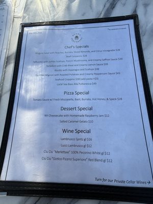Menu photo 1 Buona Forchetta San Clemente, CA