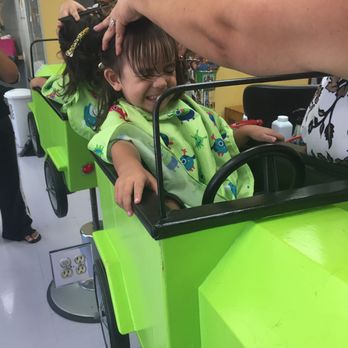 Kiddy Kastle - He picked the car and that face says it all! So happy they are fast with the screamers!!! - Hair Salons Near Me - Cypress, California Kiddy Kastle - He picked the car and that face says it all! So happy they are fast with the screamers!!! - Hair Salons Near Me - Cypress, California