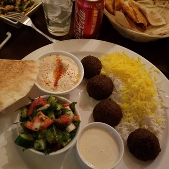 Adana Restaurant - falafel plate large plate - Middle Eastern Near Me - Glendale, California Adana Restaurant - falafel plate large plate - Middle Eastern Near Me - Glendale, California