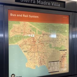 Sierra Madre Villa Metro Station