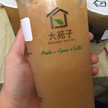 DaYung's Tea - Grapefruit green tea - Bubble Tea Near Me - Tempe, Arizona