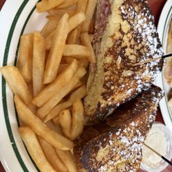 Monte Cristo with side order of fries