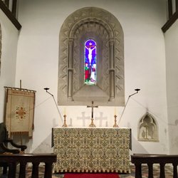 Chancel east window, St Mary's Church, Winchfield