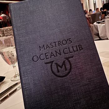 Mastro's Ocean Club - Menu - Seafood Near Me - Miami, Florida Mastro's Ocean Club - Menu - Seafood Near Me - Miami, Florida