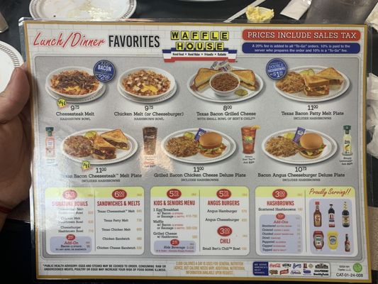 Menu photo 1 Waffle House Covington, LA Menu photo 1 Waffle House Covington, LA