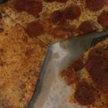 Trattoria La Strada - Medium half cheese & roni - Pizza Near Me - Warren, New Jersey