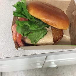 Artisan slap it in a box chicken sandwich