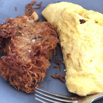 Table - Custom bacon/cheese omelet and hash browns - New American Near Me - Asheville, North Carolina Table - Custom bacon/cheese omelet and hash browns - New American Near Me - Asheville, North Carolina