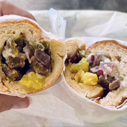 46. Vegan Cheese Steak Sandwich Lunch