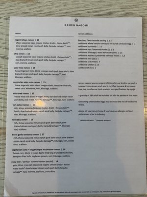 Menu photo 8 Ramen Nagomi Freehold, NJ