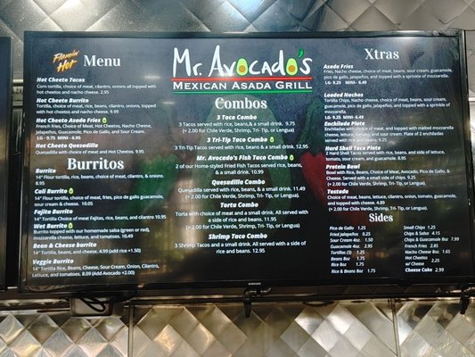 Menu photo 2 Mr Avocado’s Mexican Asada Grill Bakersfield, CA Menu photo 2 Mr Avocado’s Mexican Asada Grill Bakersfield, CA