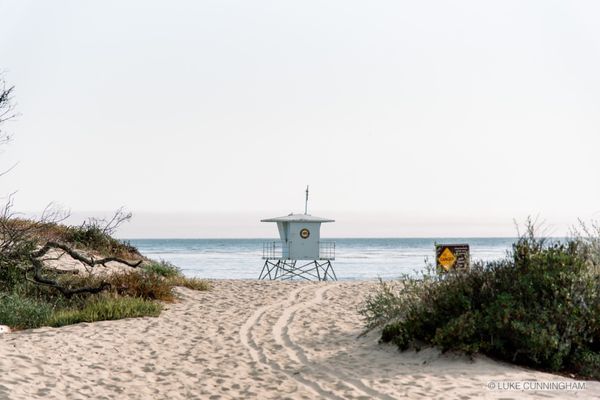 Natural Bridges State Beach by null