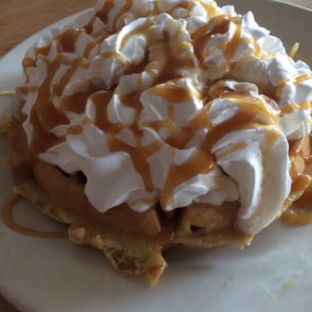 Waffle Cafe - Banana Pecan Waffle - Breakfast & Brunch Near Me - Manteca, California Waffle Cafe - Banana Pecan Waffle - Breakfast & Brunch Near Me - Manteca, California