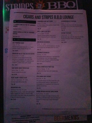 Menu photo 1 Cigars & Stripes BBQ Lounge Berwyn, IL