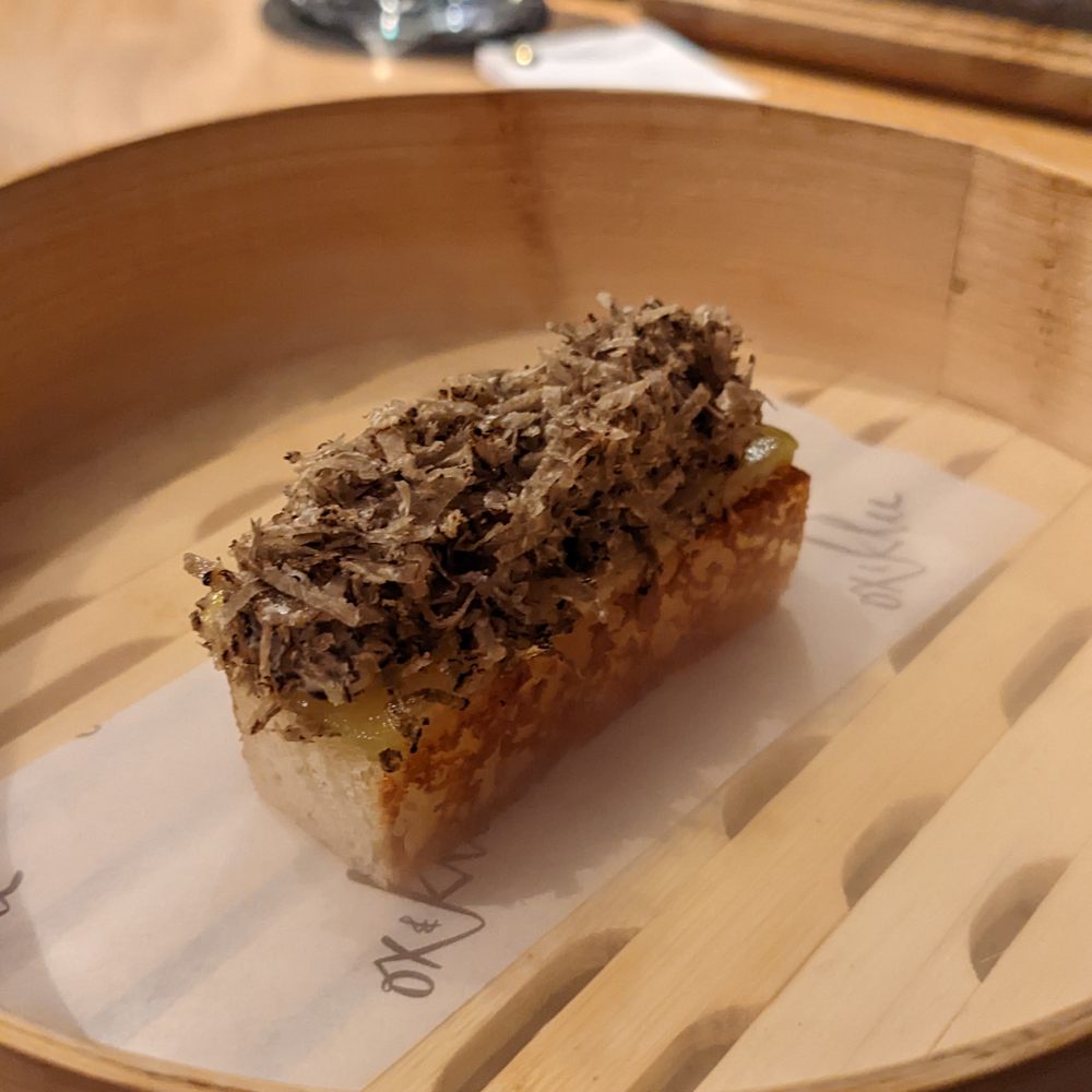 Ox & Klee - banana truffle bread? cake? - Modern European Near Me - Cologne, NW