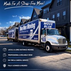 Blue Men Moving - Move Blue, Move Safe.