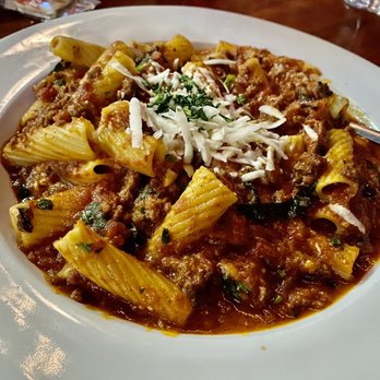 Firehouse Family Restaurant - Rigatoni Bolognese - Italian Near Me - Garfield, New Jersey Firehouse Family Restaurant - Rigatoni Bolognese - Italian Near Me - Garfield, New Jersey