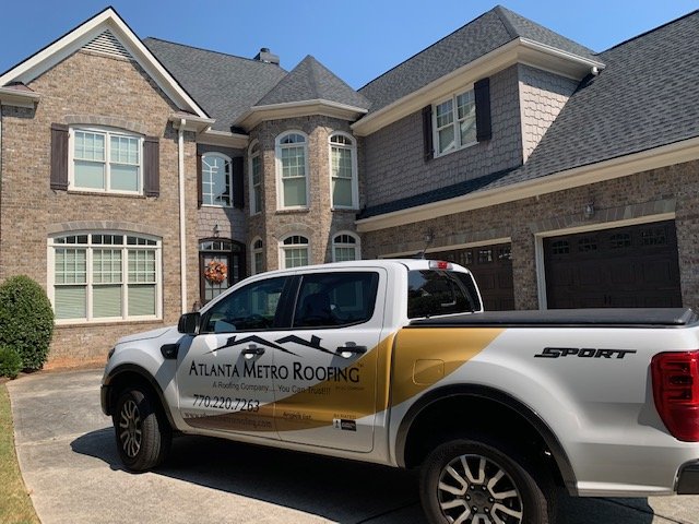 Slide of Atlanta Metro Roofing