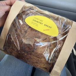 Country bread sourdough half loaf