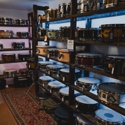 Rupp's Drums - Inside the store..