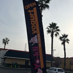 Yokli Yogurt and Ice Cream - Front flag