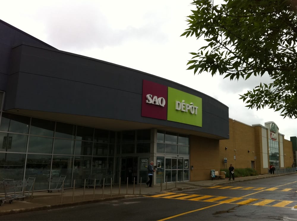 SAQ DEPOT 1001 Rue Du MarcheCentral, Montréal, Quebec, Canada Beer