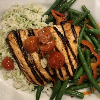 Half Shells Seafood Grill - Garlic Caper Grilled Salmon - Seafood Near Me - Plano, Texas Half Shells Seafood Grill - Garlic Caper Grilled Salmon - Seafood Near Me - Plano, Texas