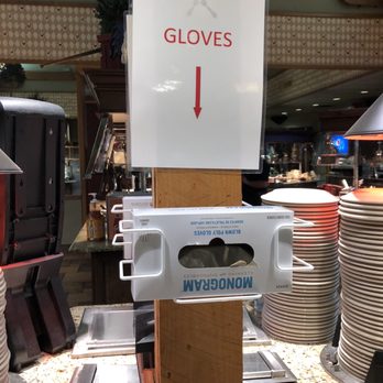 Chuck-A-Rama Buffet - New area for gloves - Buffets Near Me - Draper, Utah