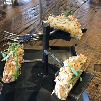 Uncle Jack's Meat House - Maine Lobster & Avocado Mini Tacos  SO TINY! - Steakhouses Near Me - Duluth, Georgia
