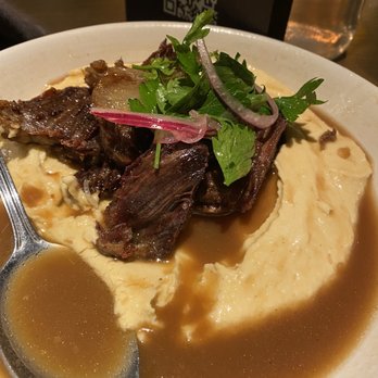 Aba - Crispy Short Rib Hummus* - Mediterranean Near Me - Austin, Texas Aba - Crispy Short Rib Hummus* - Mediterranean Near Me - Austin, Texas