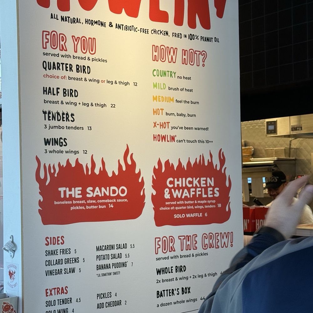 Howlin' Ray's - Menu - Southern Near Me - Pasadena, California Howlin' Ray's - Menu - Southern Near Me - Pasadena, California