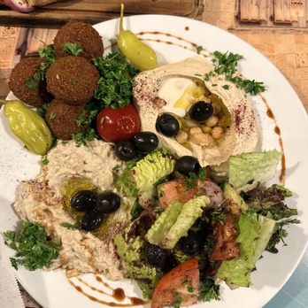 Lebanon Grill - Vegetable plate - Mediterranean Near Me - New Orleans, Louisiana Lebanon Grill - Vegetable plate - Mediterranean Near Me - New Orleans, Louisiana
