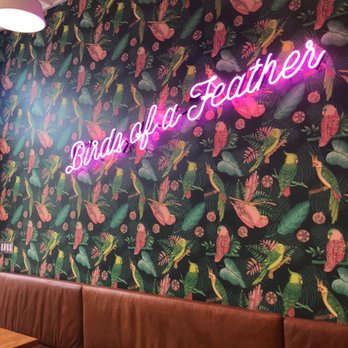 Parakeet Cafe - La Jolla - Wallpaper and neon sign inside - Coffee & Tea Near Me - La Jolla, California Parakeet Cafe - La Jolla - Wallpaper and neon sign inside - Coffee & Tea Near Me - La Jolla, California