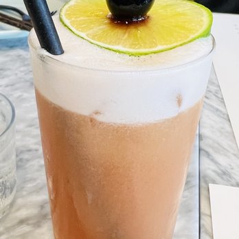 Slanted Door - Singapore sling ($16) - Vietnamese Near Me - San Ramon, California Slanted Door - Singapore sling ($16) - Vietnamese Near Me - San Ramon, California