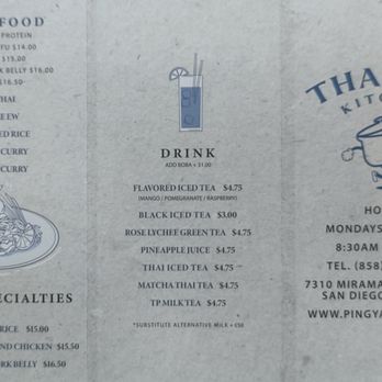 Thaipan Kitchen - External pages of the takeout menu - Japanese Near Me - San Diego, California Thaipan Kitchen - External pages of the takeout menu - Japanese Near Me - San Diego, California