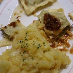 Brunnenwirt - Ravioli with potato side